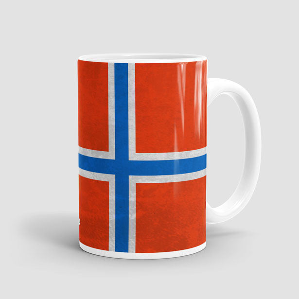 Norwegian Flag - Mug - Airportag