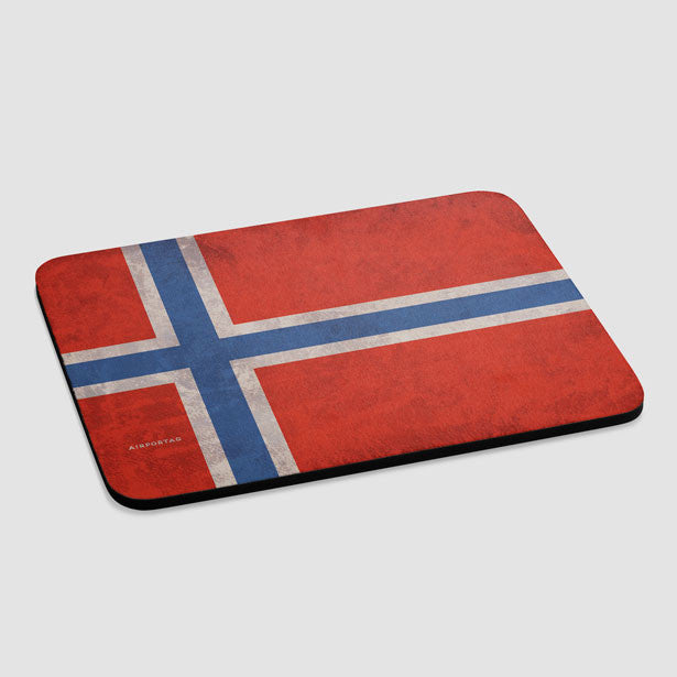 Norwegian Flag - Mousepad - Airportag