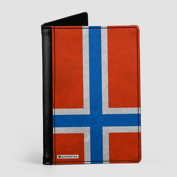 Norwegian Flag - Passport Cover - Airportag