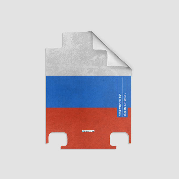 Russian Flag - Luggage airportag.myshopify.com