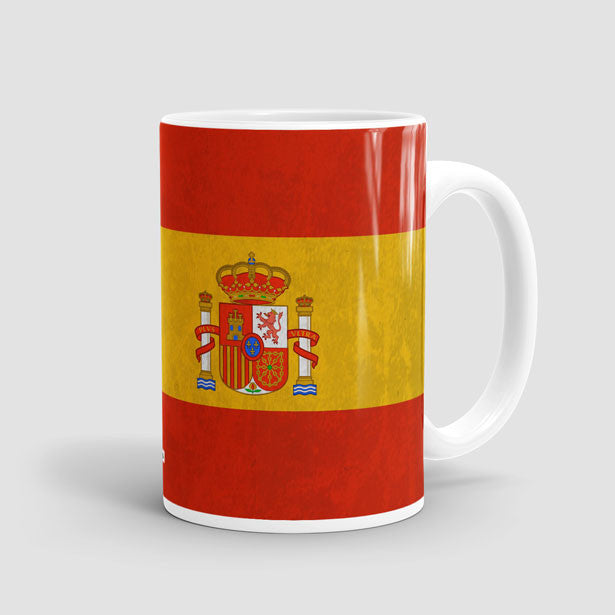 Spanish Flag - Mug - Airportag