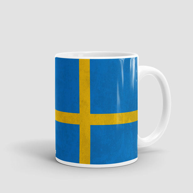 Swedish Flag - Mug - Airportag