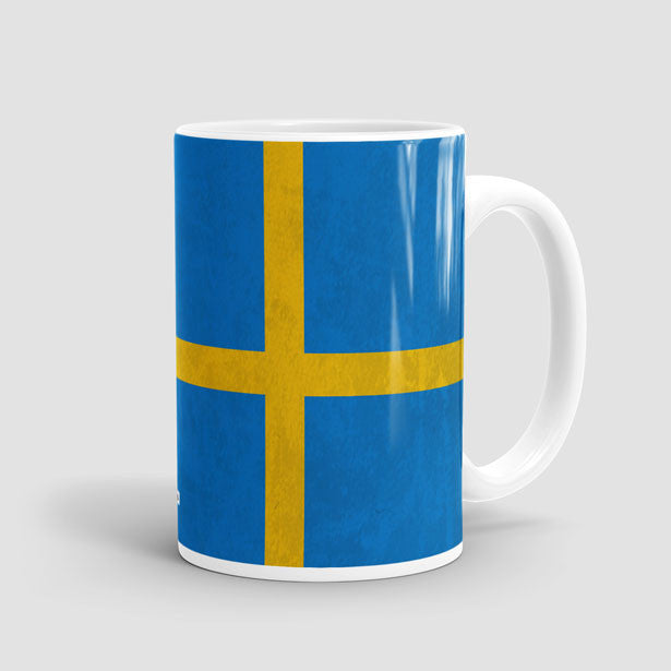 Swedish Flag - Mug - Airportag