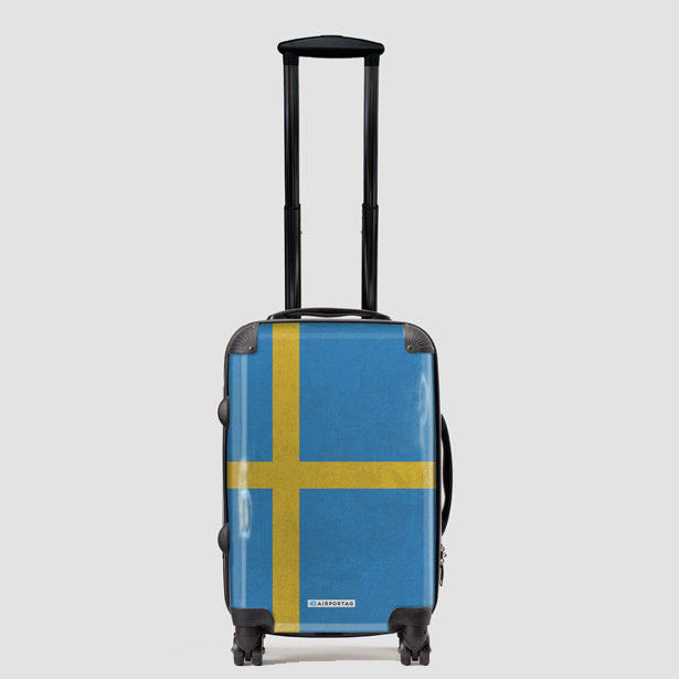Swedish Flag - Luggage airportag.myshopify.com