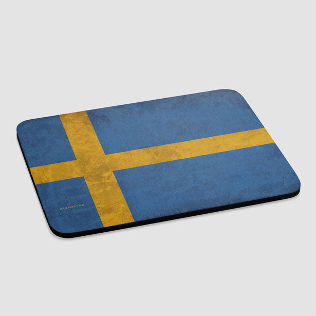Swedish Flag - Mousepad - Airportag