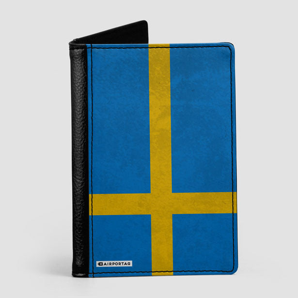 Swedish Flag - Passport Cover - Airportag