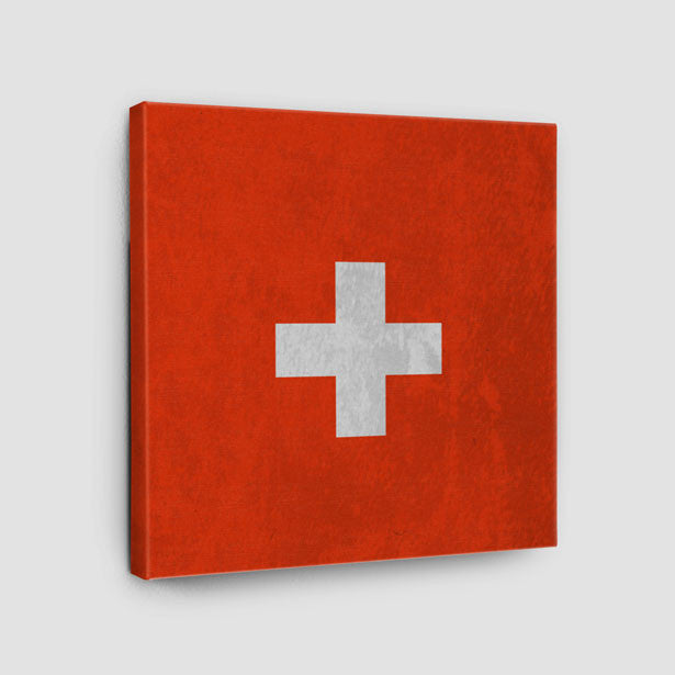 Switzerland Flag - Canvas - Airportag