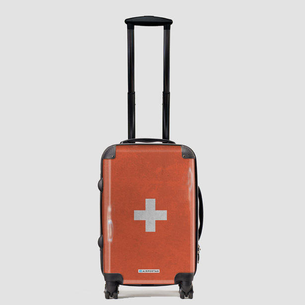 Switzerland Flag - Luggage airportag.myshopify.com
