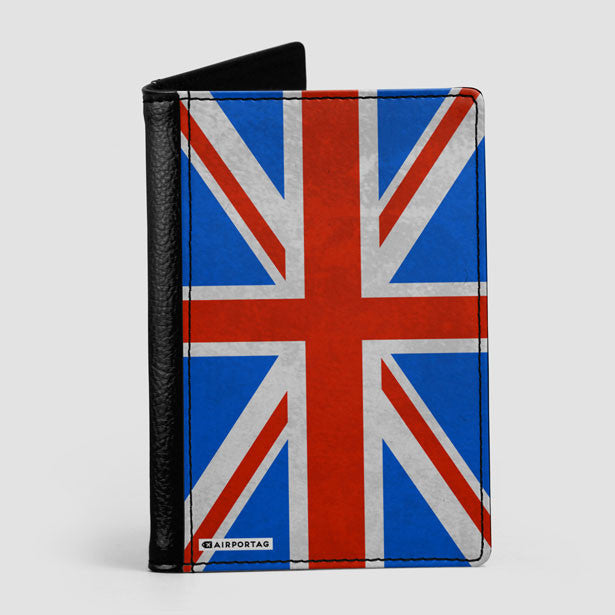 UK Flag - Passport Cover - Airportag