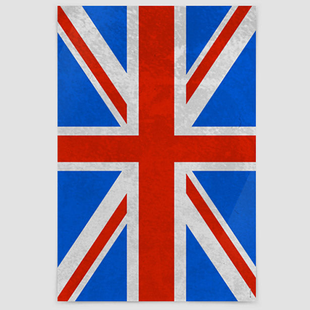 UK Flag - Poster airportag.myshopify.com