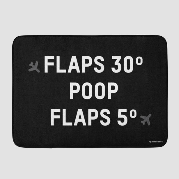 Flaps - Bath Mat - Airportag