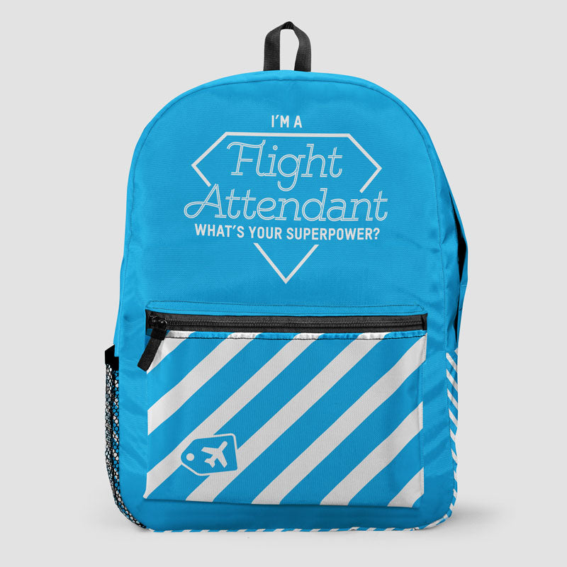 I'm a Flight Attendant - Backpack - Airportag