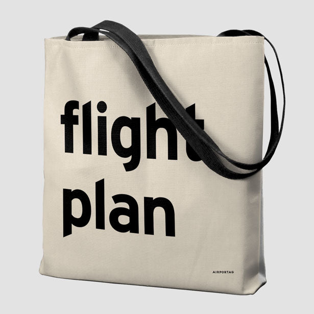 Flight Plan - Tote Bag airportag.myshopify.com