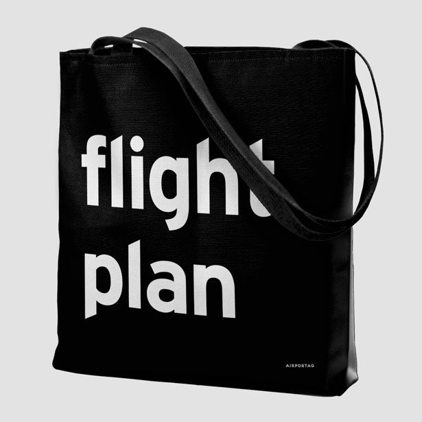 Flight Plan - Tote Bag airportag.myshopify.com