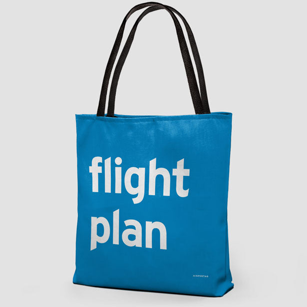 Flight Plan - Tote Bag airportag.myshopify.com