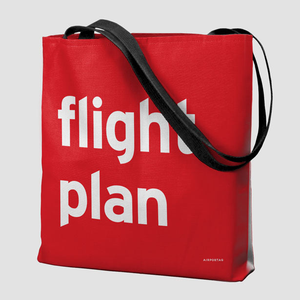 Flight Plan - Tote Bag airportag.myshopify.com