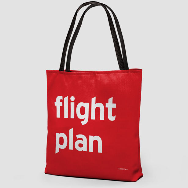 Flight Plan - Tote Bag airportag.myshopify.com