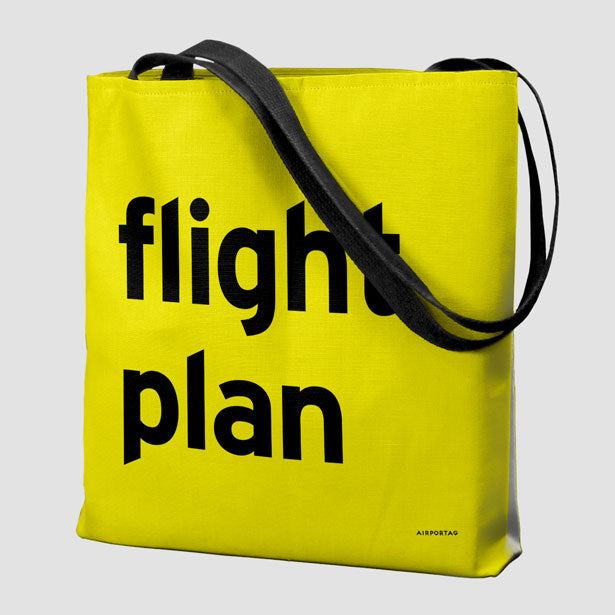 Flight Plan - Tote Bag airportag.myshopify.com