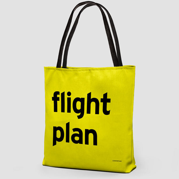 Flight Plan - Tote Bag airportag.myshopify.com