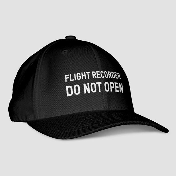 Flight Recorder Do Not Open - Classic Dad Cap - Airportag