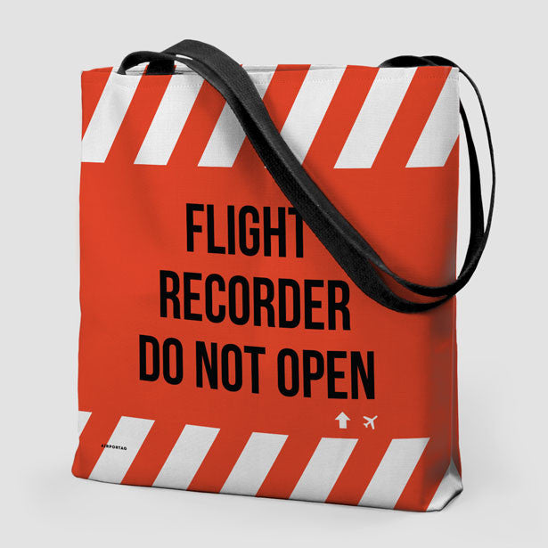 Flight Recorder - Tote Bag - Airportag