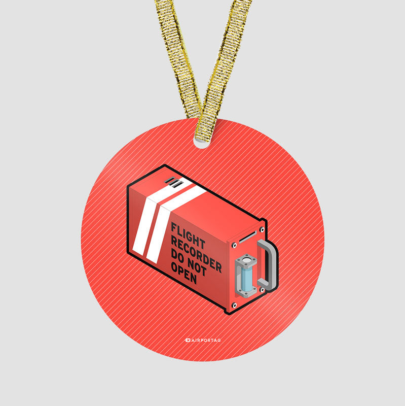 Flight Recorder Box Isometric - Ornament