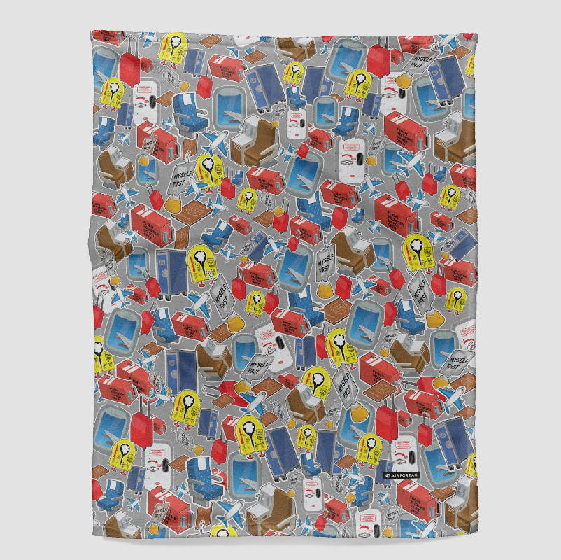 Flight Stickers - Blanket