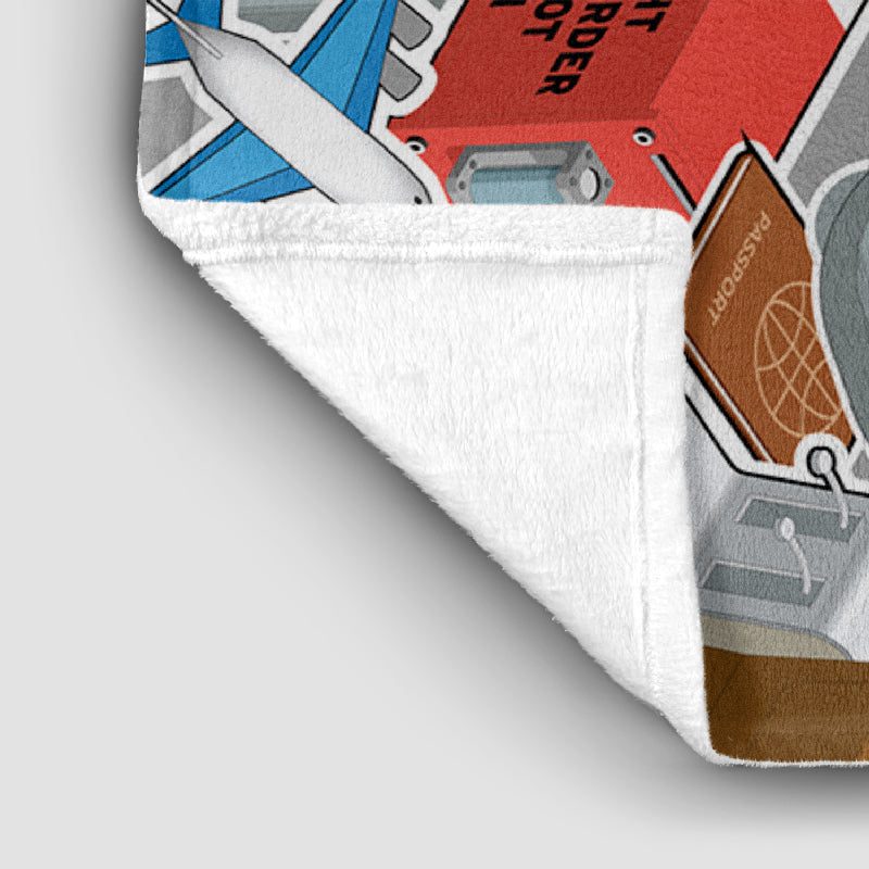 Flight Stickers - Blanket