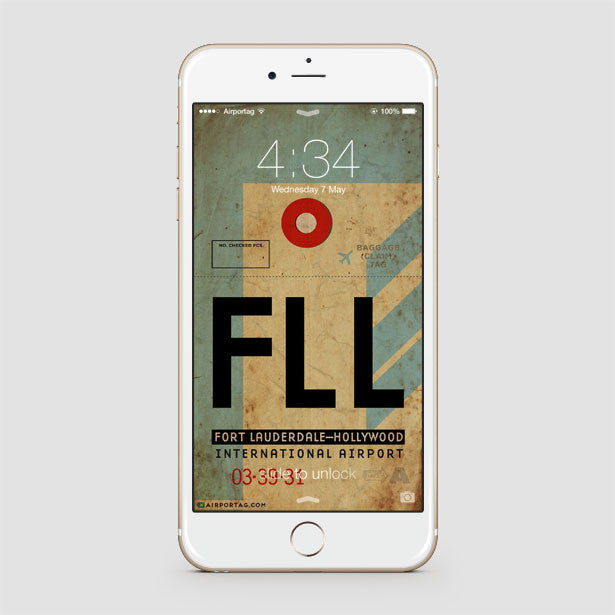 FLL - Phone Case - Airportag