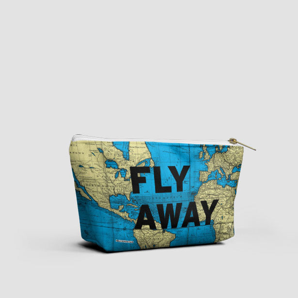 Fly Away - World Map - Pouch Bag - Airportag