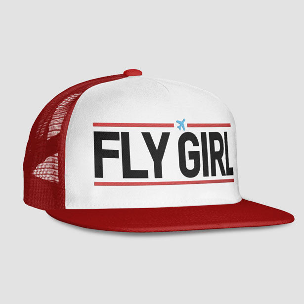 Fly Girl - Trucker Cap - Airportag