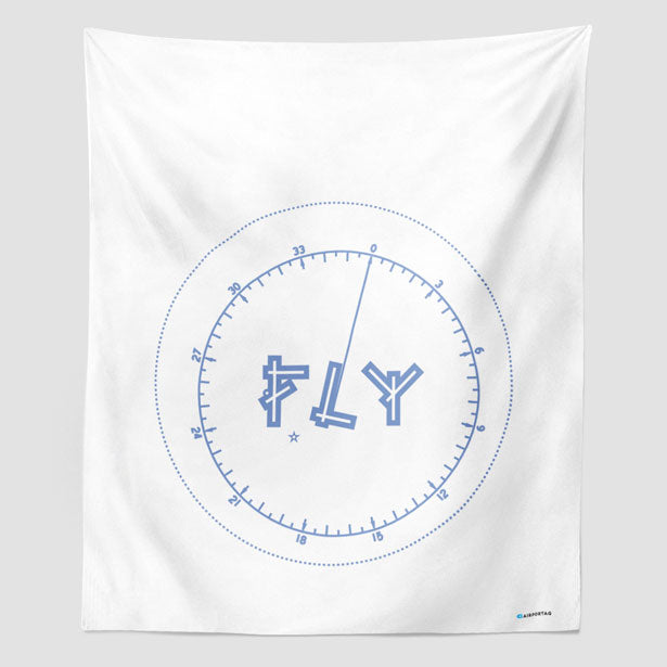 Fly VFR Chart - Wall Tapestry - Airportag