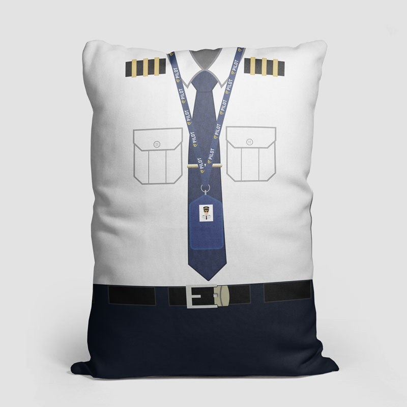 FR Pilot Uniform - Throw Pillow