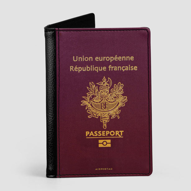 France - Passport Cover - Airportag
