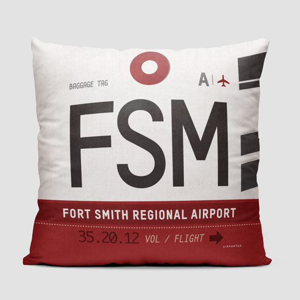 FSM - Throw Pillow airportag.myshopify.com
