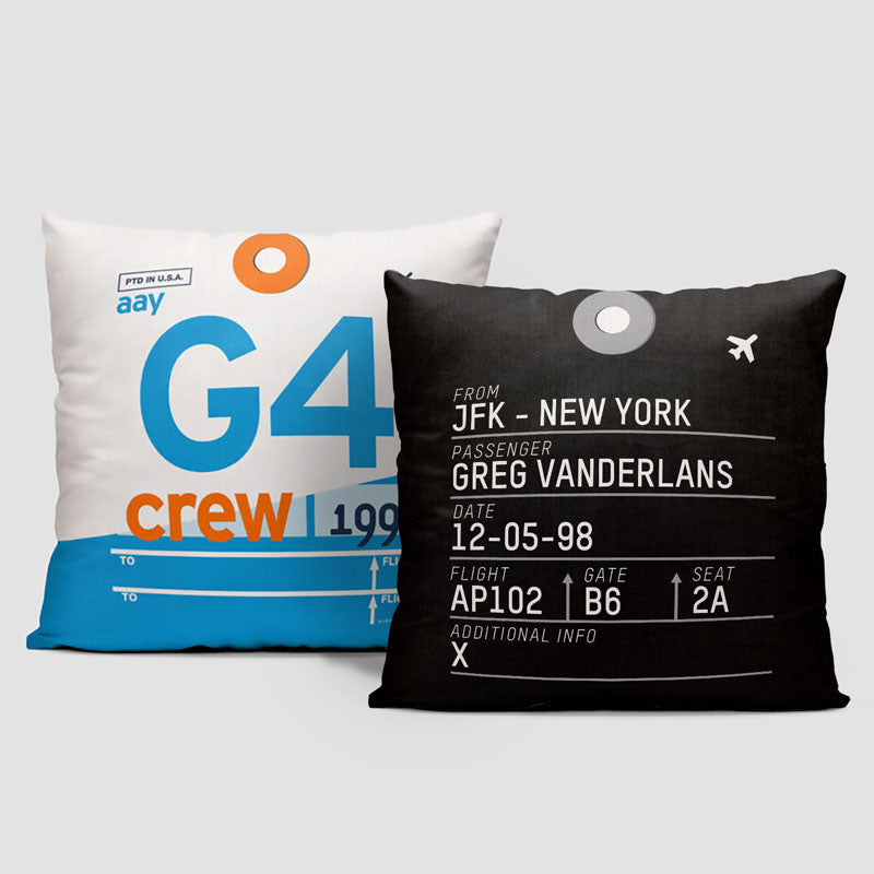 G4 - Throw Pillow