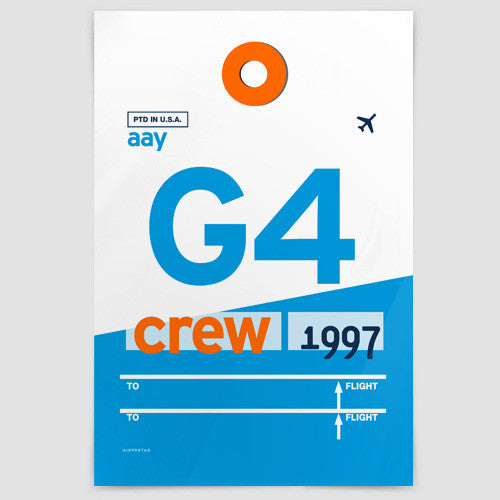 G4 - Poster - Airportag