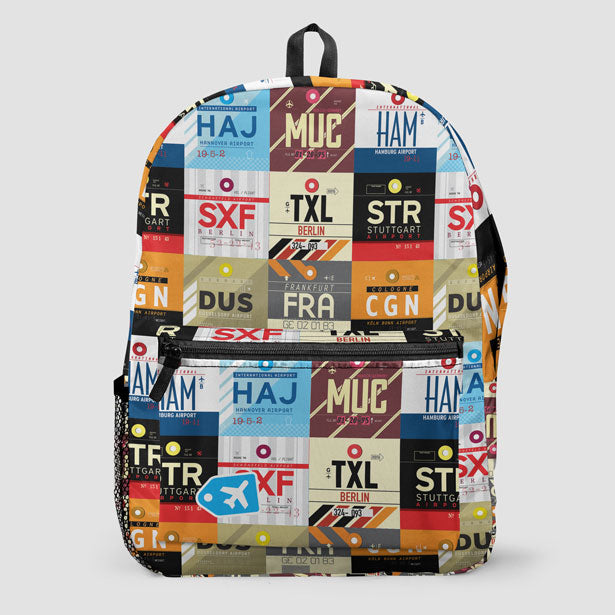 Germany Airports - Backpack airportag.myshopify.com
