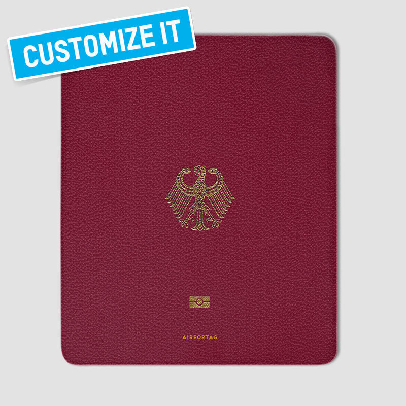 ドイツ - パスポート マウスパッド