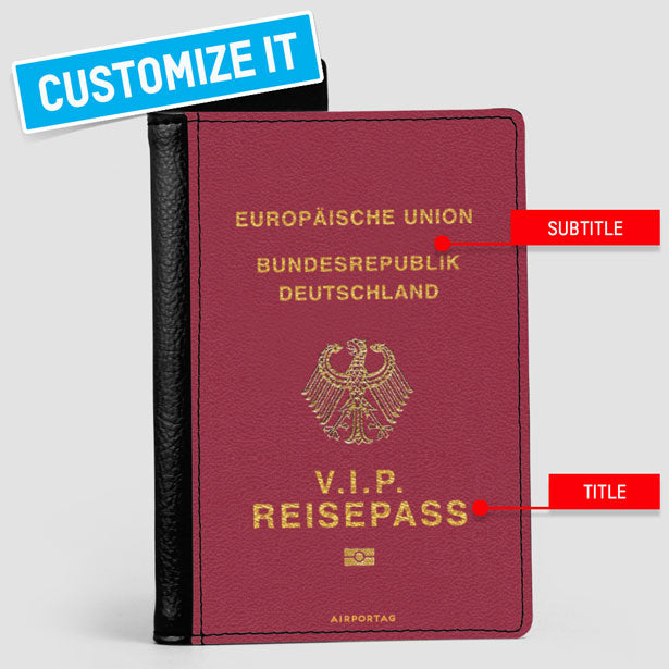 Allemagne - Couverture de passeport