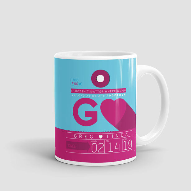 It Doesn't Matter Where We Go - Mug - Airportag