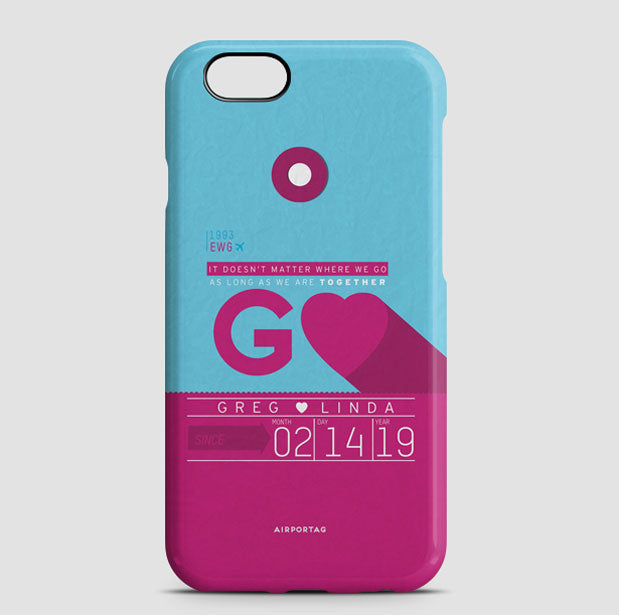 It Doesn't Matter Where We Go - Phone Case - Airportag