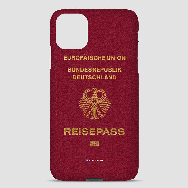 Germany - Passport Phone Case airportag.myshopify.com