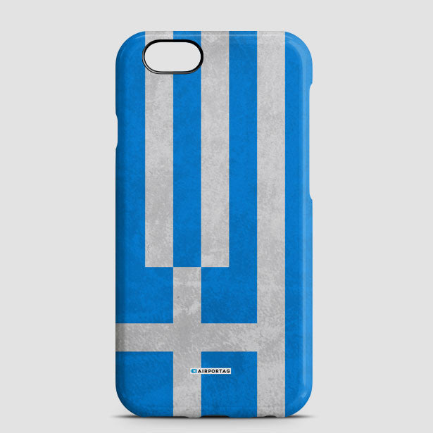 Greek Flag - Phone Case - Airportag