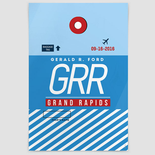 GRR - Poster airportag.myshopify.com