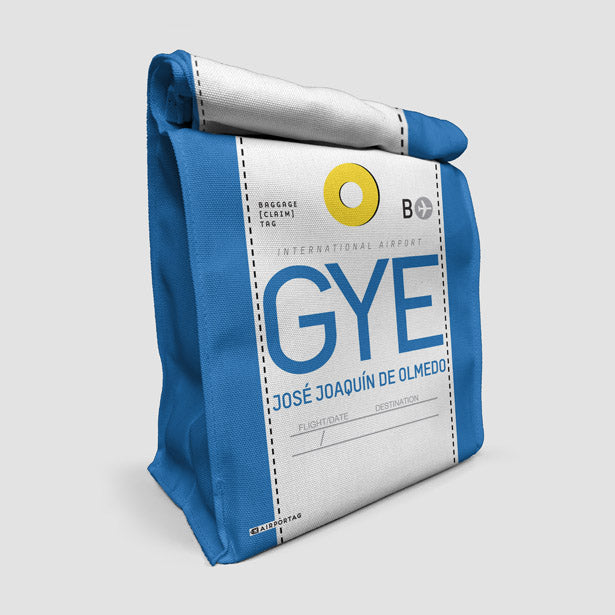 GYE - Lunch Bag airportag.myshopify.com