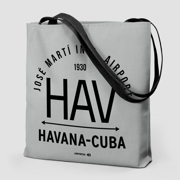 HAV Letters - Tote Bag - Airportag