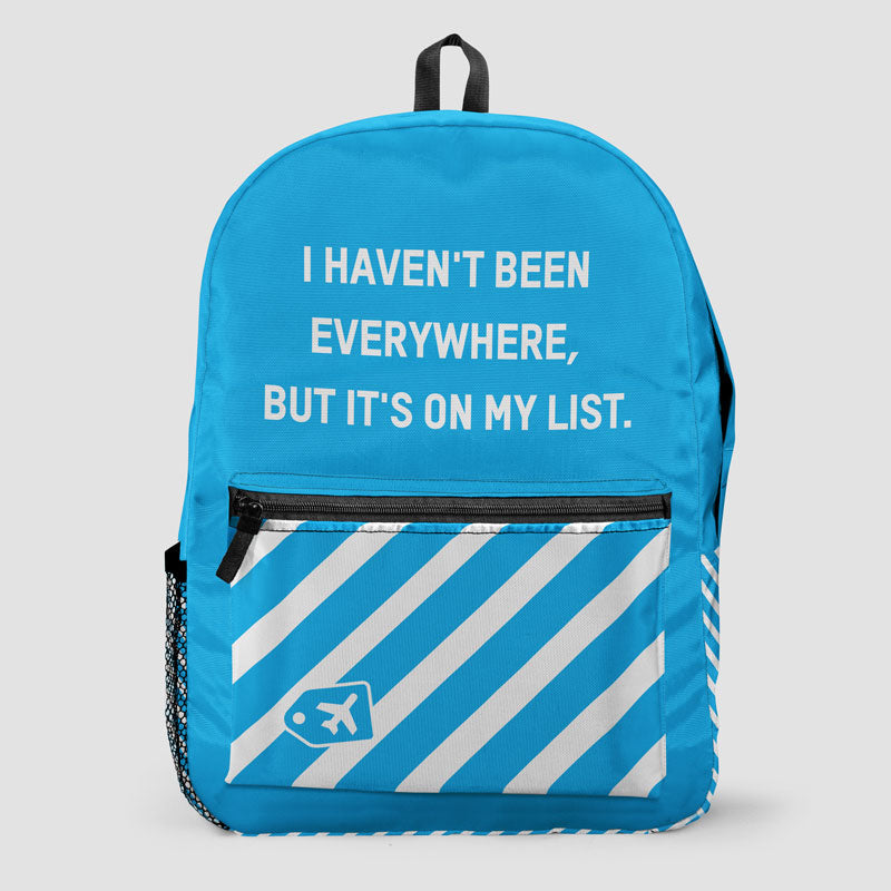 I Haven't Been - Backpack - Airportag