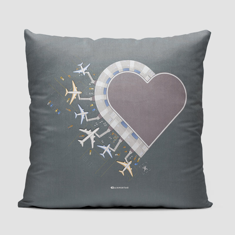 Heart Overhead - Throw Pillow