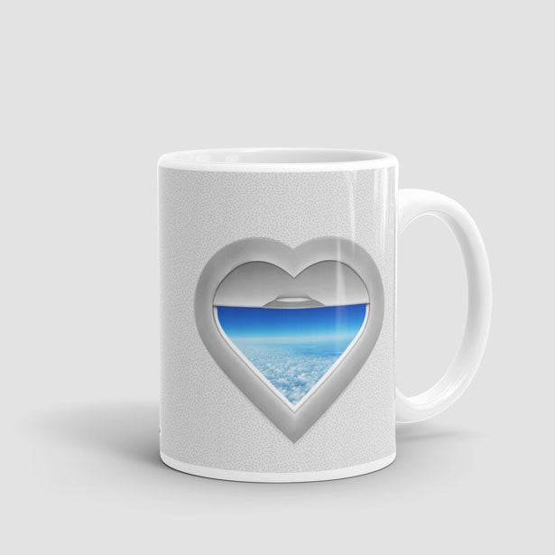Heart Window - Mug - Airportag